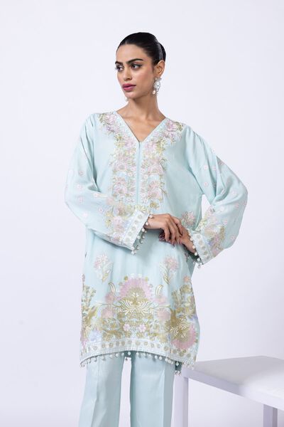 Embroidered | Thai Silk | Kurta | USD 75.00