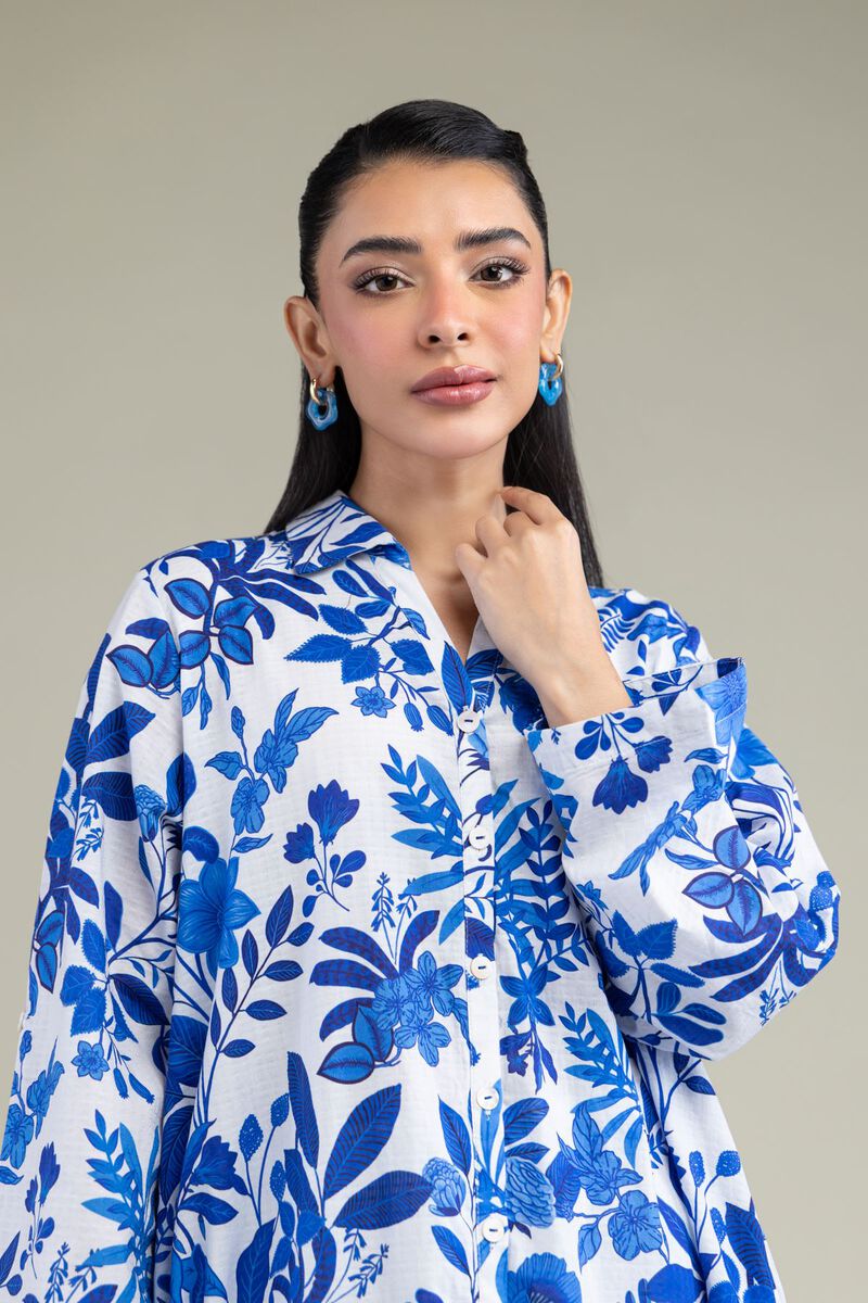 Printed | Cotton Dobby | Floral Short Kurta | USD 35.00