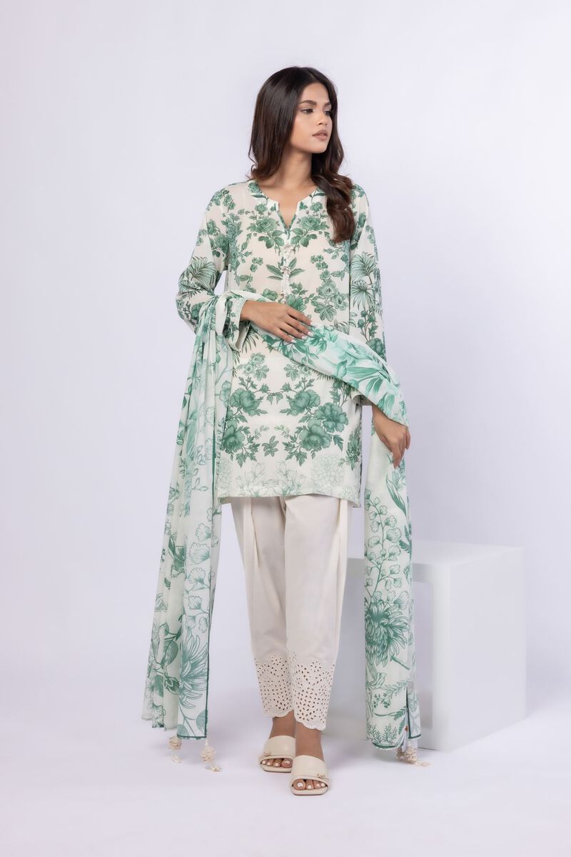 Printed | Swiss Voile | Kurta | USD 25.00