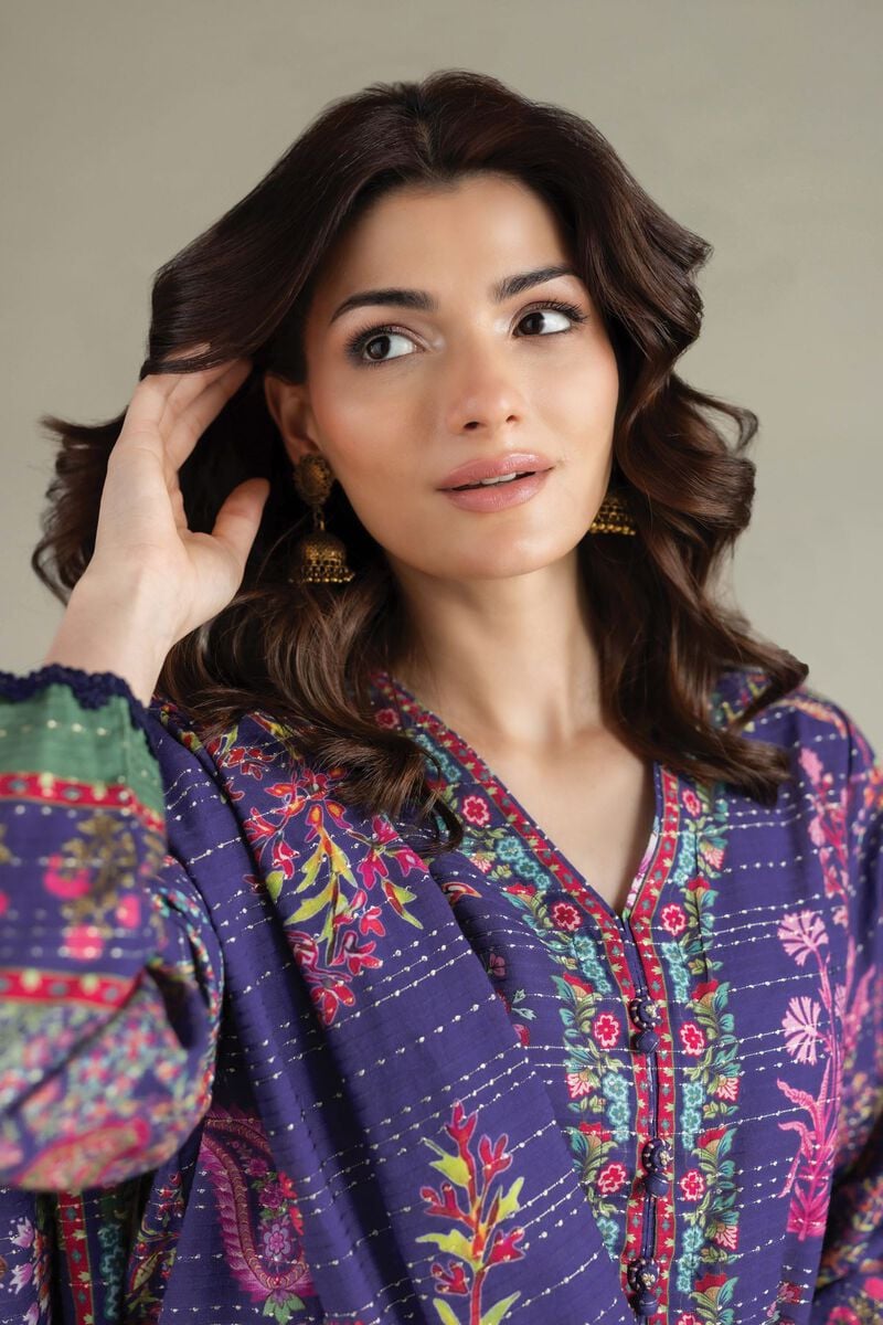 Printed | Mesuri Dobby | Tailored 3 Piece | USD 65.00