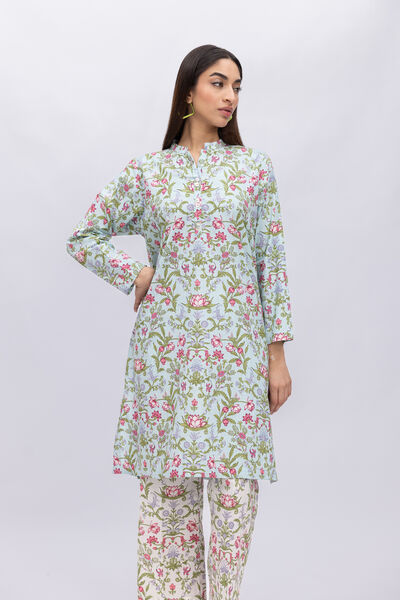 Printed | Crosshatch Poplin | Kurta | USD 25.00