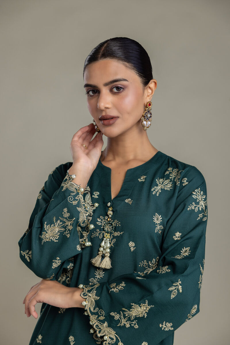 Embroidered | Raw Silk | Raw Silk Kurta | USD 70.00
