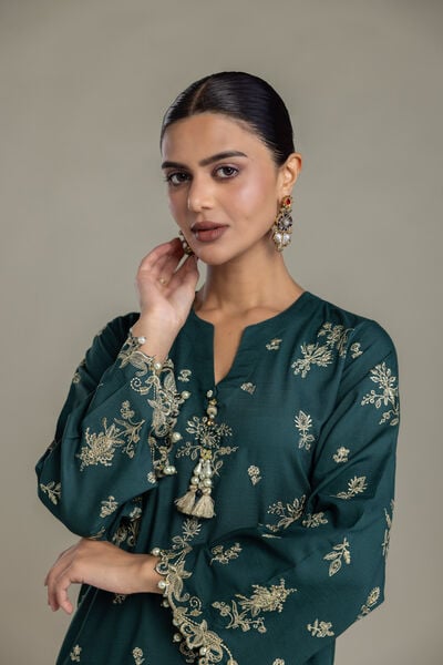 Embroidered | Raw Silk | Raw Silk Kurta | USD 70.00