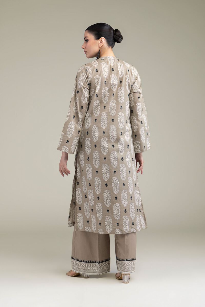 Printed | Cambric | Paisley Longline Kurta | USD 30.00