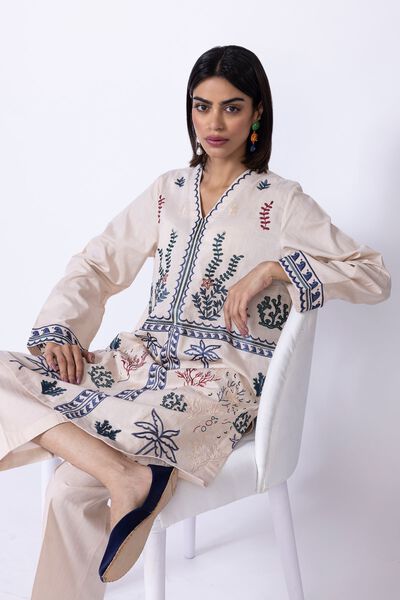 Embroidered | Cotton Dobby | Kurta | USD 40.00