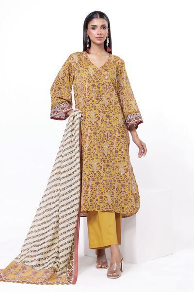 Printed | Lawn | Fabrics 2 Piece | Top and Dupatta | USD 12.50