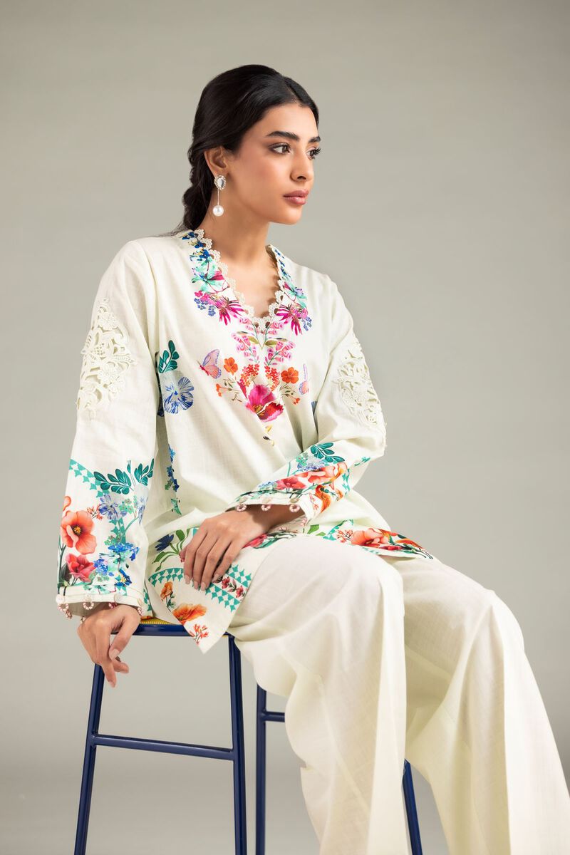Embroidered | Textured Cotton | Kurta | USD 35.00