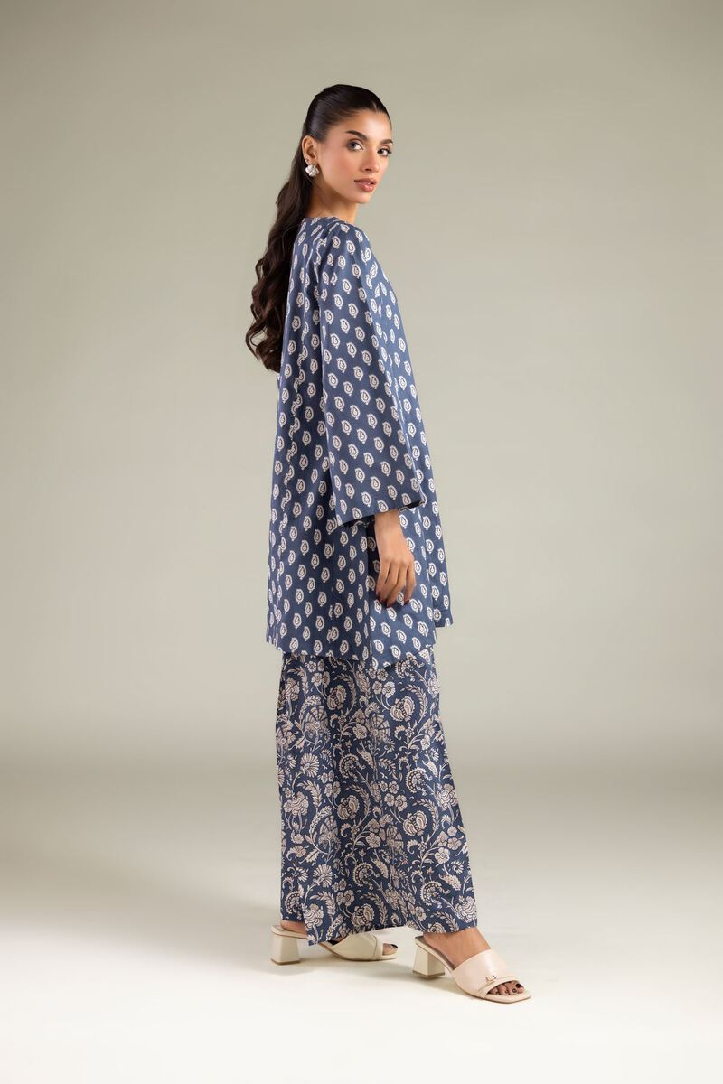 Printed | Cambric | Paisley V-Neck Kurta | USD 30.00