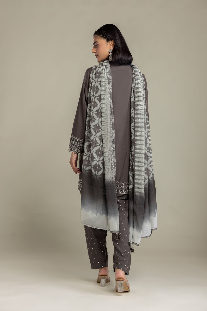 Embroidered | Raw Silk | 3 Piece Tailored | USD 105.00