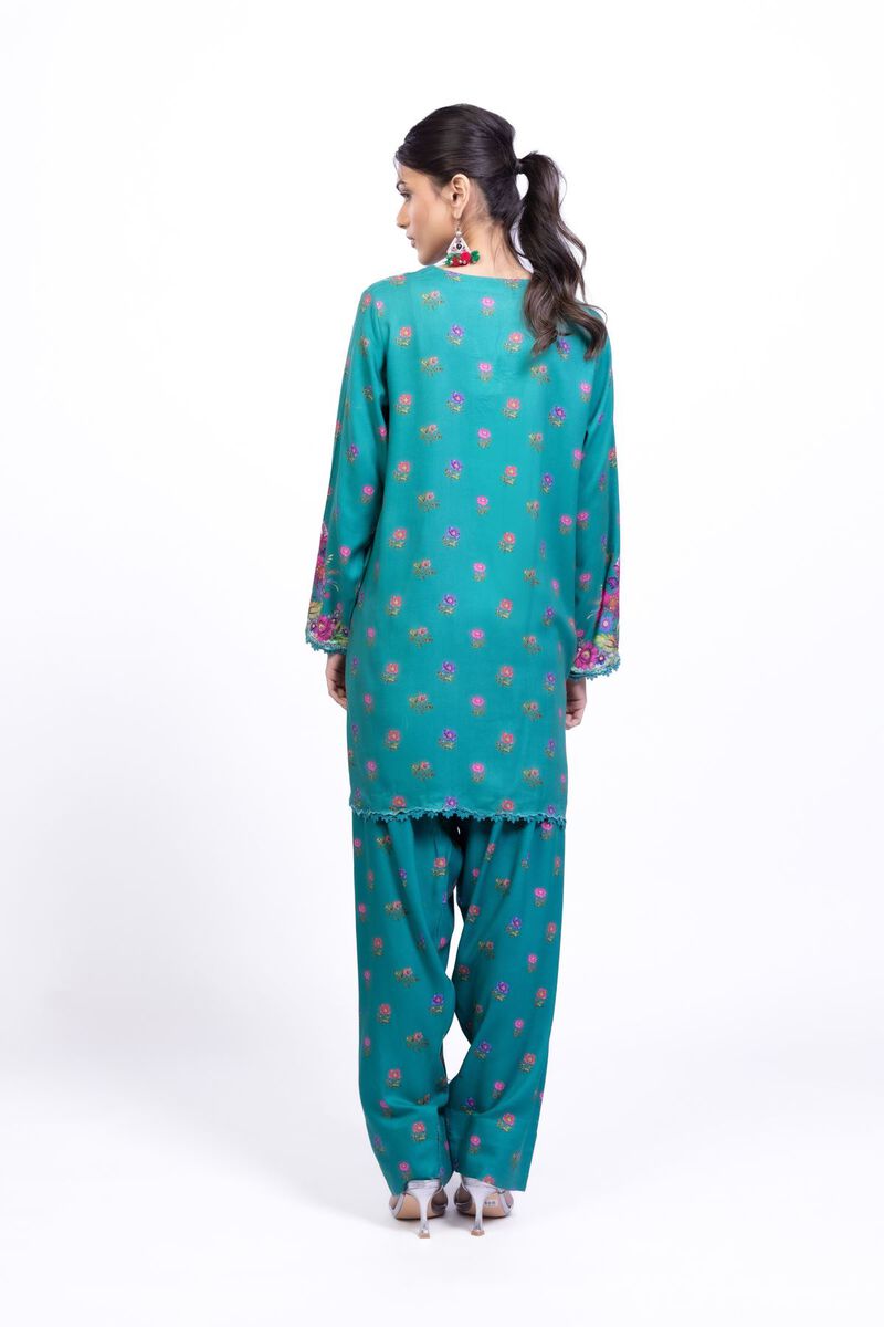 Embroidered | Satin | Kurta | USD 35.00