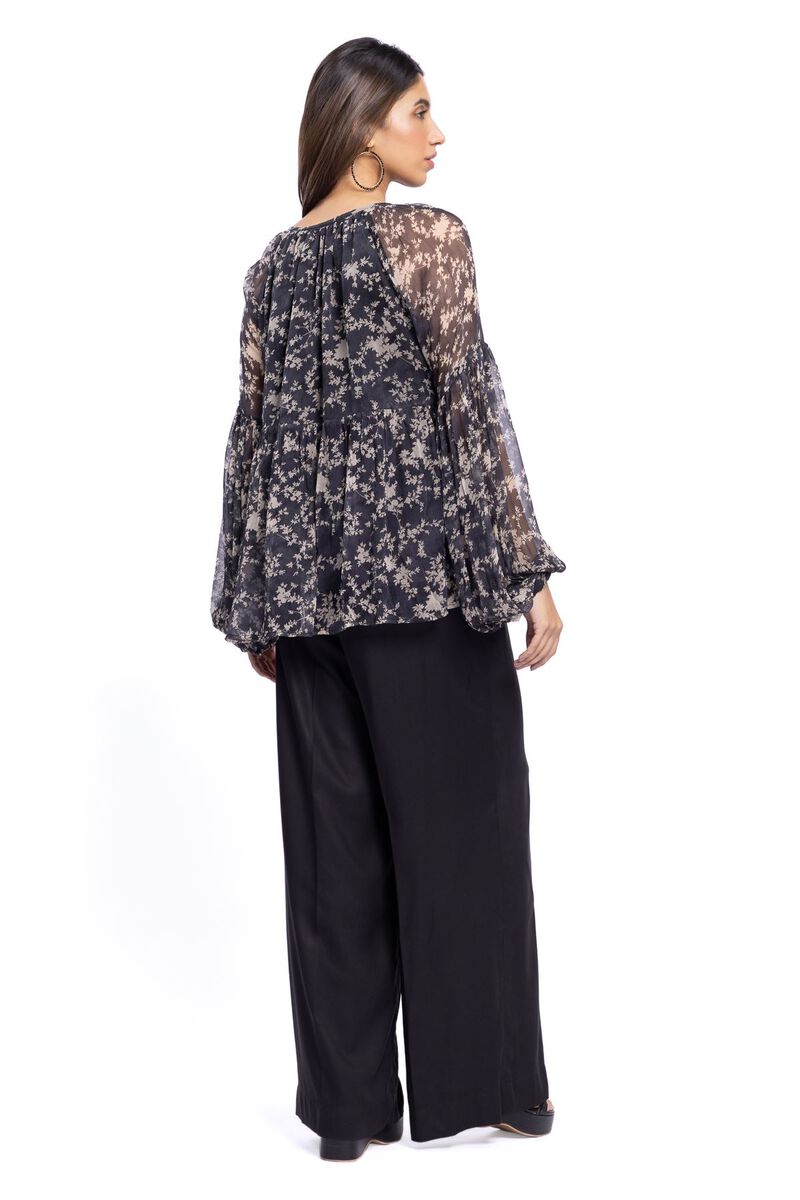 Printed | Chiffon | Blouse | null