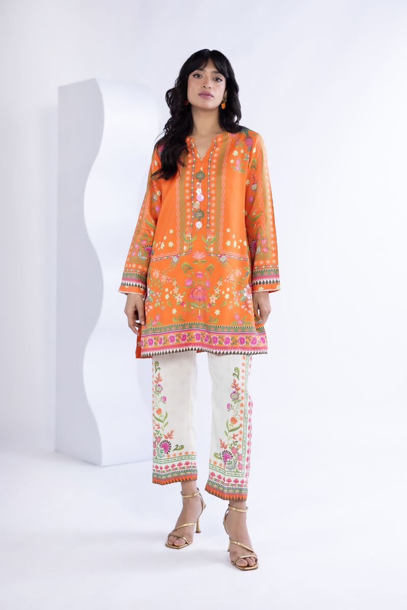 Printed | Thai Silk | Kurta | USD 45.00