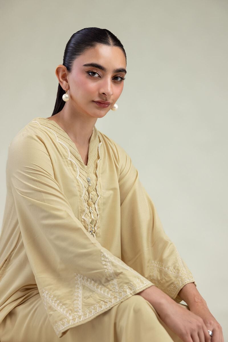 Embroidered | Arabic Lawn | Long Lawn Kurta | USD 35.00