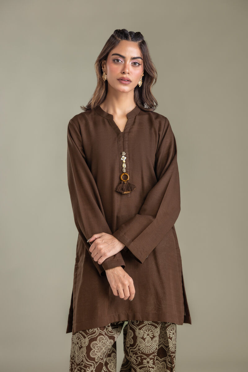 Printed | Light Khaddar | Solid Khaddar Kurta | USD 35.00