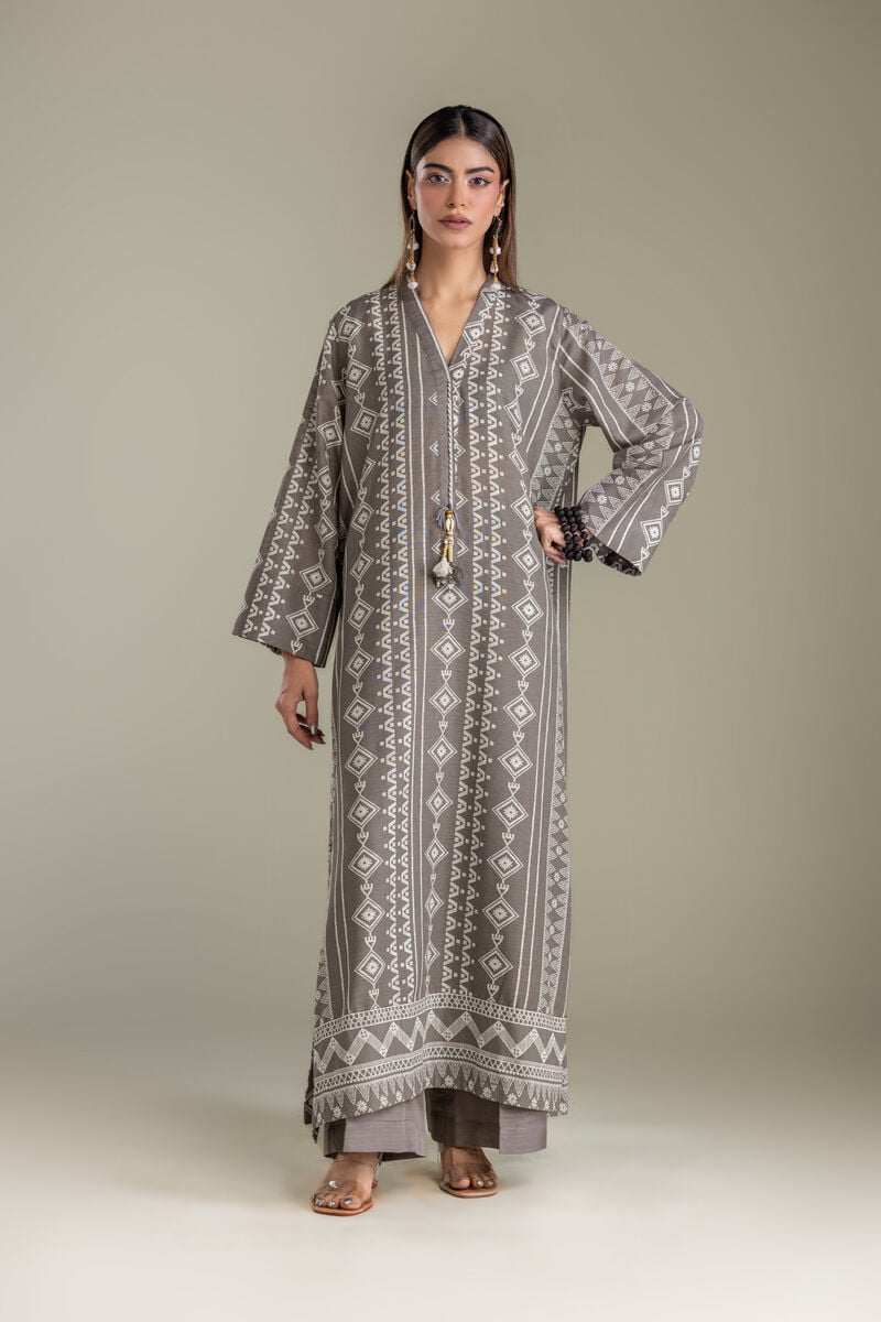 Printed | Light Khaddar | Light Khaddar Kurta | USD 35.00