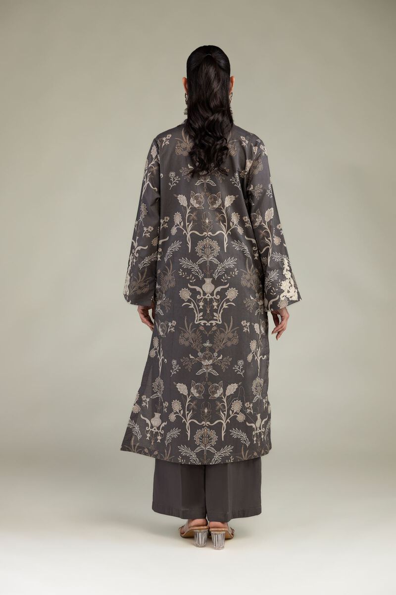 Embroidered | Cambric | Cambric Longline Kurta | USD 40.00