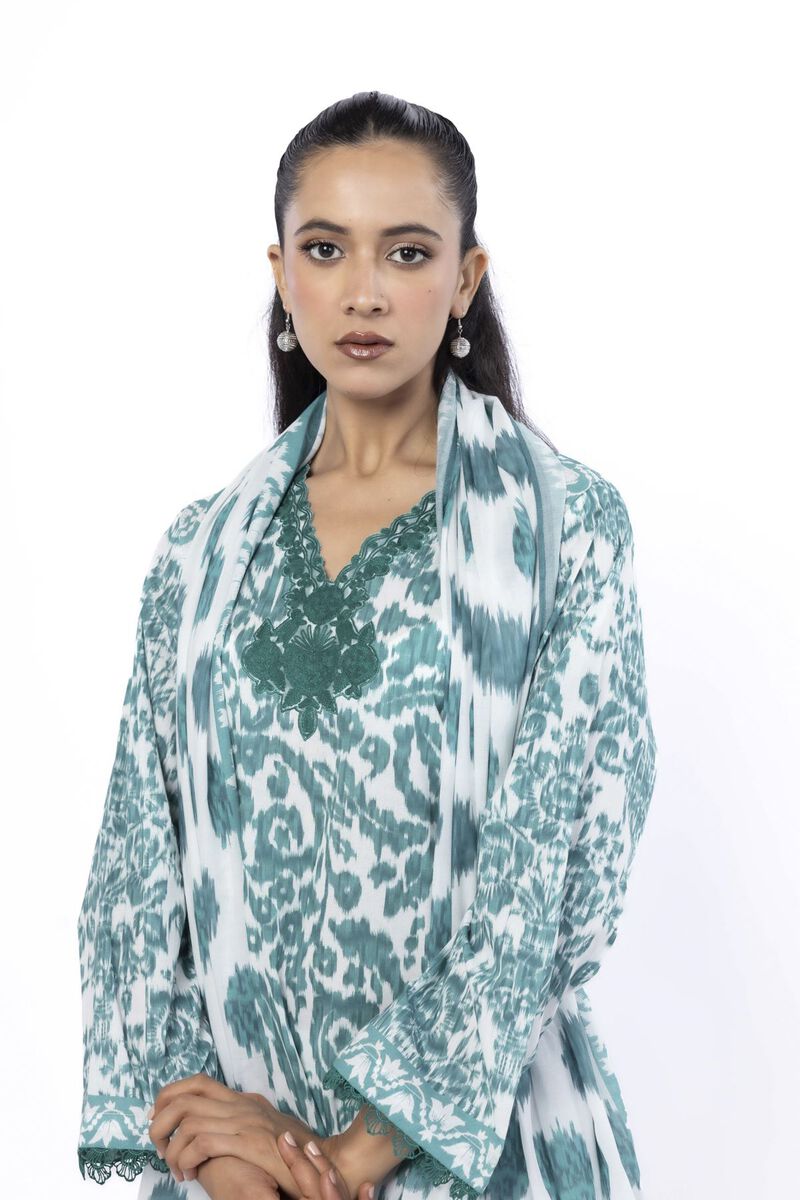 Embroidered | Cambric | Tailored 3 Piece | USD 22.50