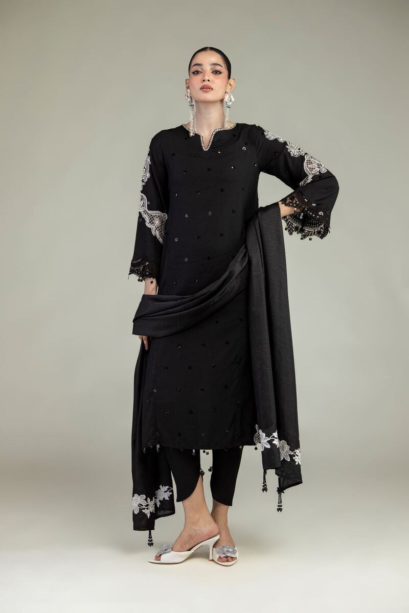 Raw Silk | 3-Piece Co-ord Set | USD 155.00