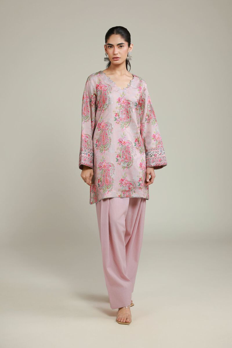 Printed | Jacquard | Tailored 2 Piece | Top and Bottom | USD 45.00