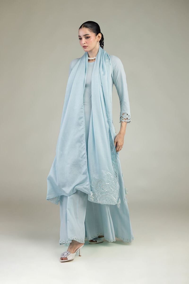Raw Silk | 3-Piece Co-ord Set | USD 210.00