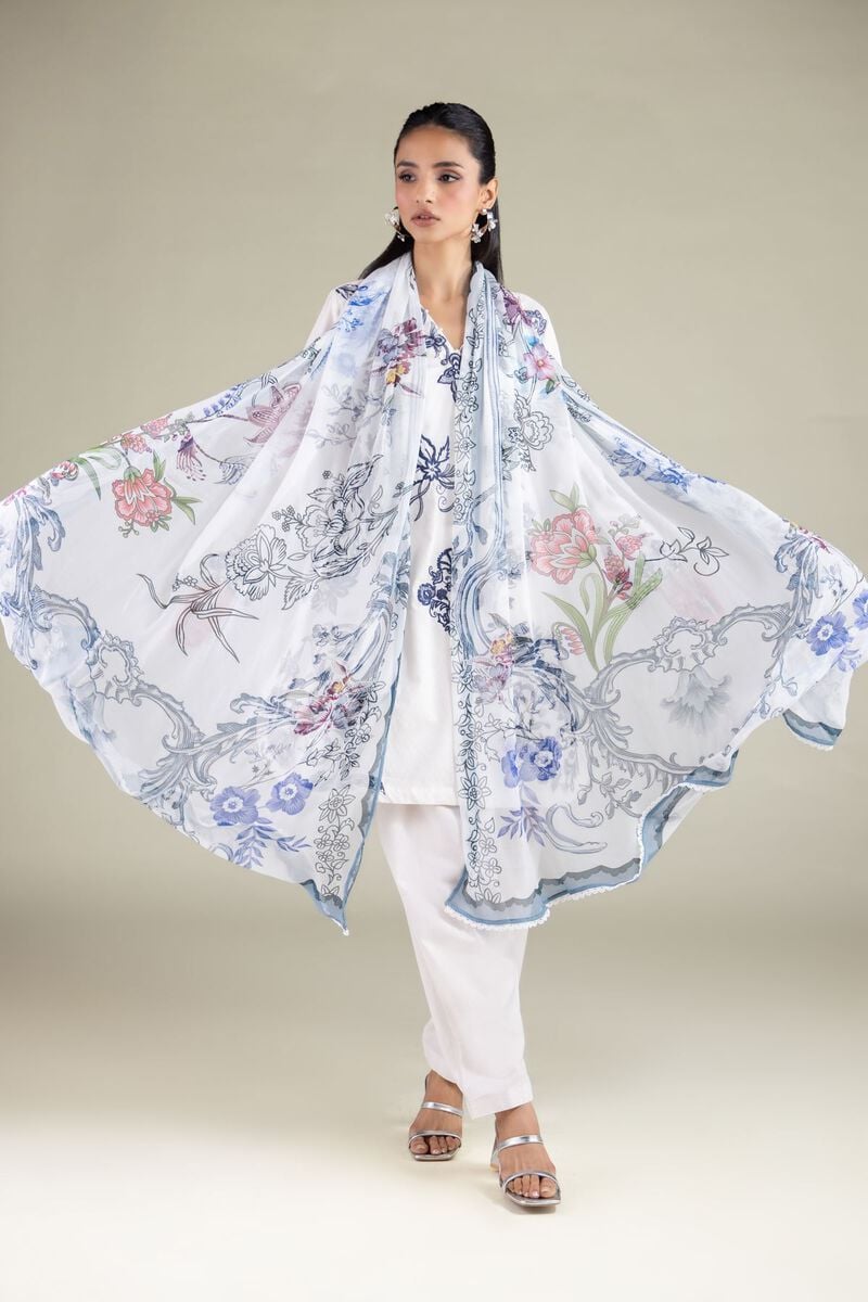 Embroidered | Chiffon | Dupatta | USD 30.00