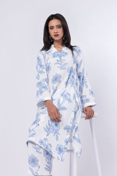 Printed | Cheese Cloth | Kurta | USD 40.00
