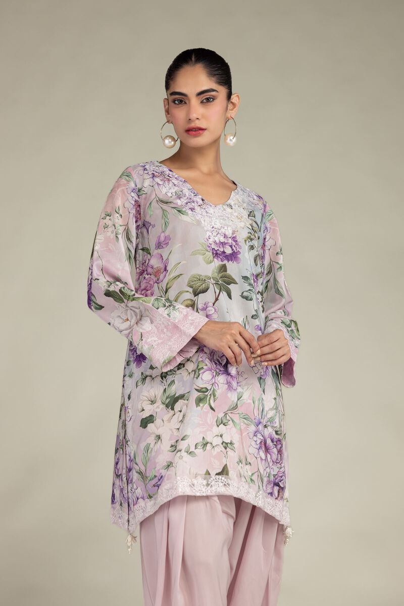 Embroidered | Blended Viscose | Floral Viscose Kurta | USD 55.00