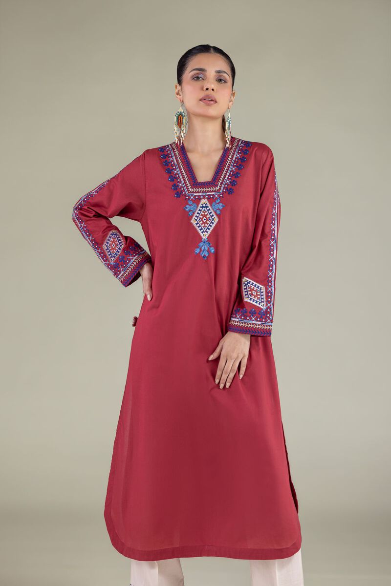 Embroidered | Cambric | Kurta | USD 35.00