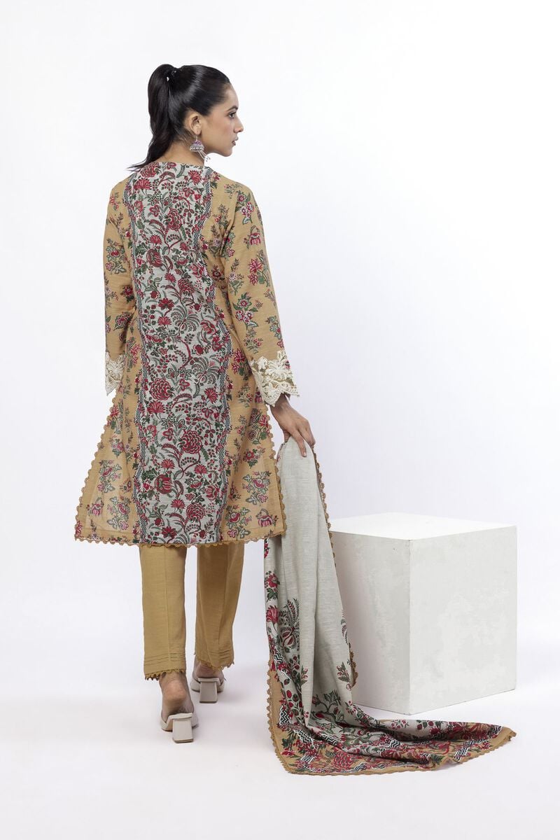 Embroidered | Light Khaddar | Tailored 3 Piece | USD 50.00