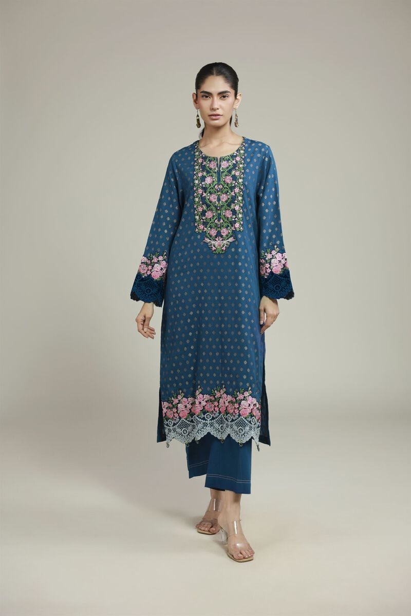 Embroidered | Jacquard | Jacquard Tailored Set | USD 70.00