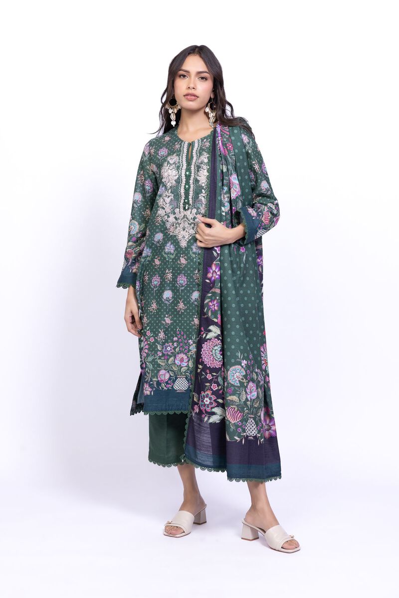 Printed  | Textured Cotton | Dupatta | USD 6.60