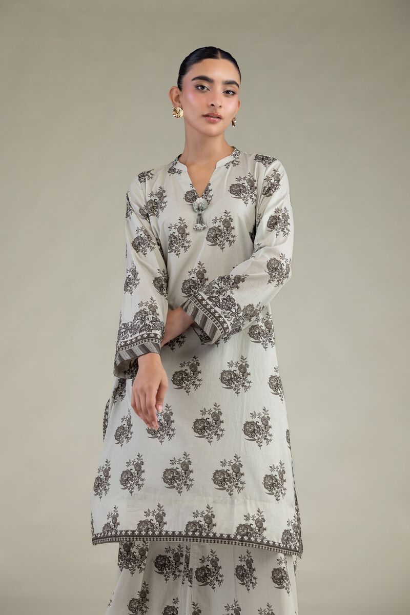 Printed | Cambric | Floral Longline Kurta | USD 35.00