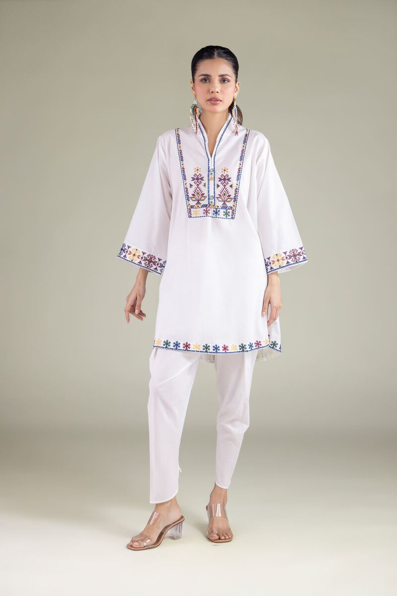 Embroidered | Cambric | Kurta | USD 40.00