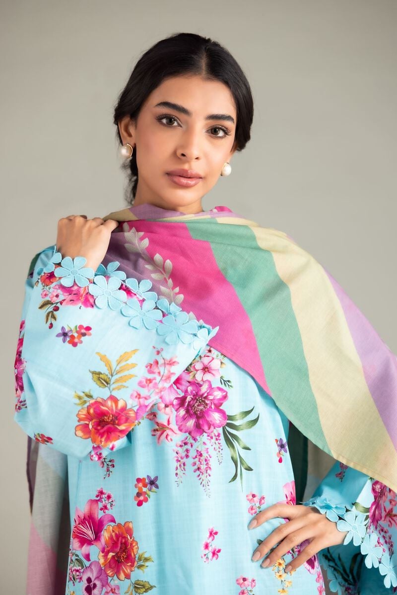 Printed | Textured Lawn | Dupatta | USD 25.00