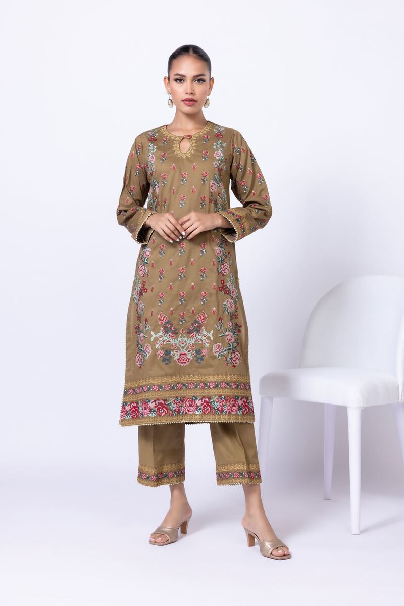Embroidered | Cambric | Kurta | USD 19.50