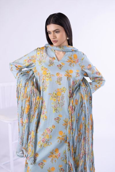 Printed | Voile | Dupatta | USD 15.00