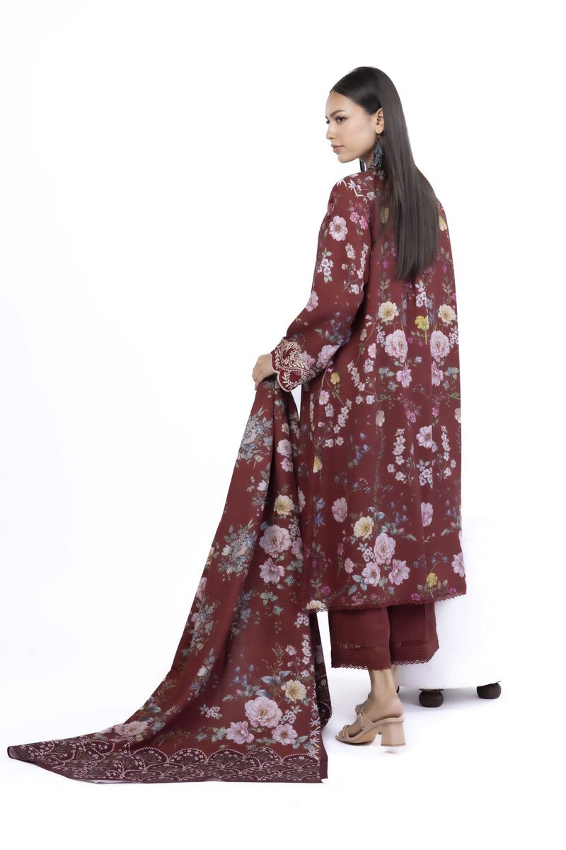 Embroidered | Blended Khaddar | Tailored 3 Piece | USD 60.00