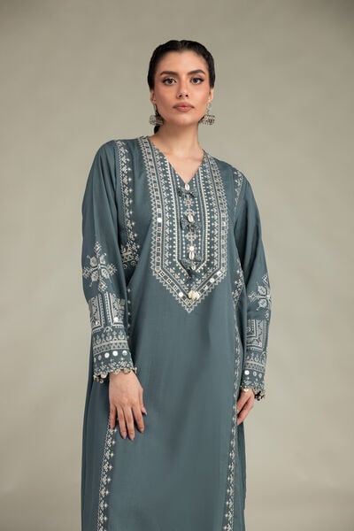 Embroidered | Raw Silk | Raw Silk Kurta | USD 60.00
