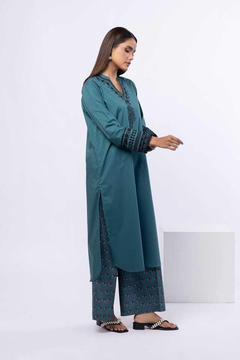 Printed | Crosshatch Poplin | Pants | USD 7.50