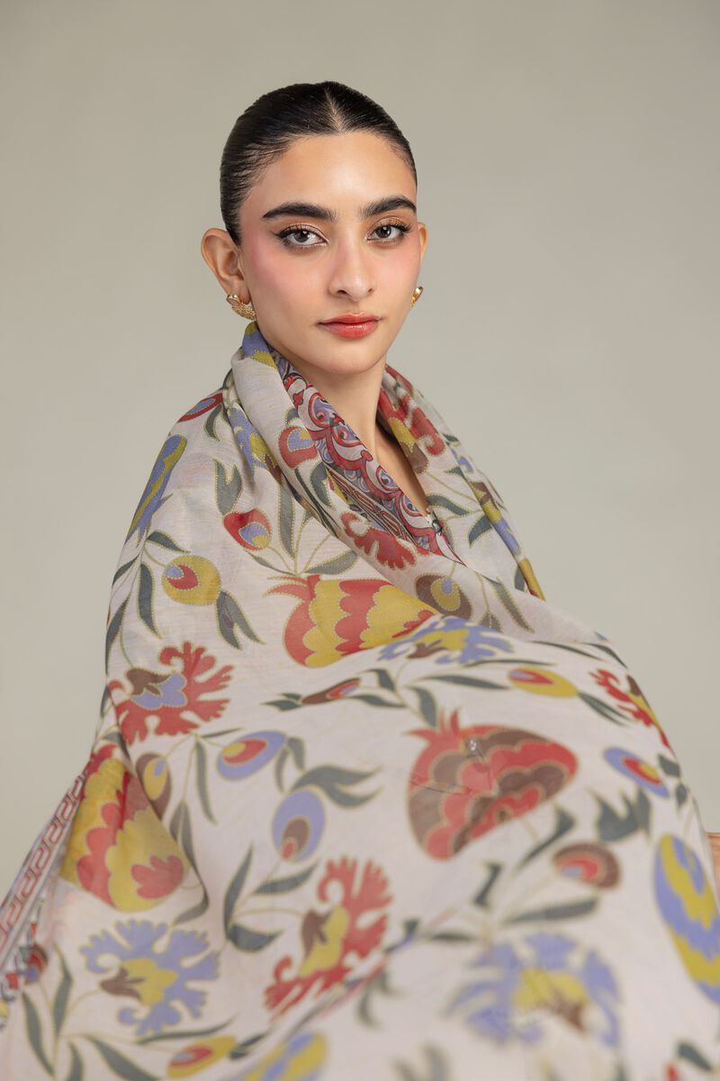 Embroidered | Mesuri | Floral Mesuri Dupatta | USD 30.00