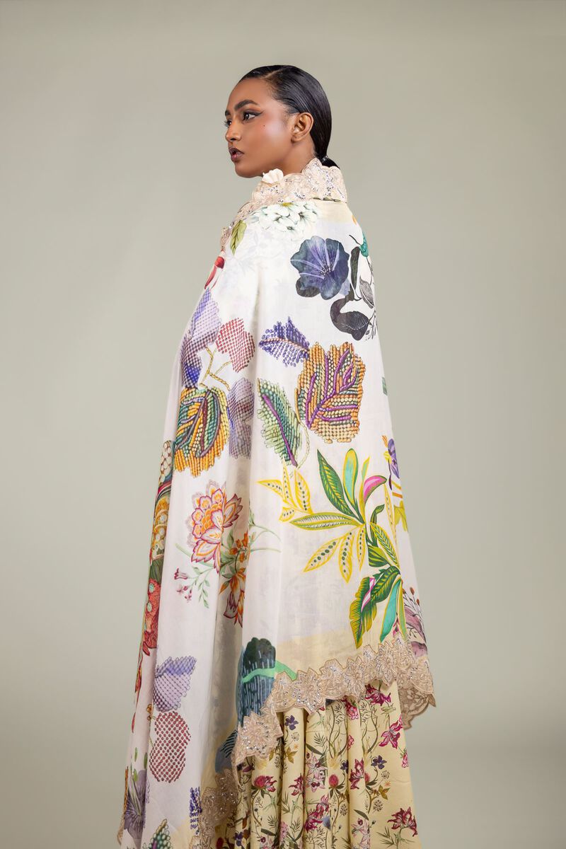 Raw Silk | Three Piece Suit | USD 180.00