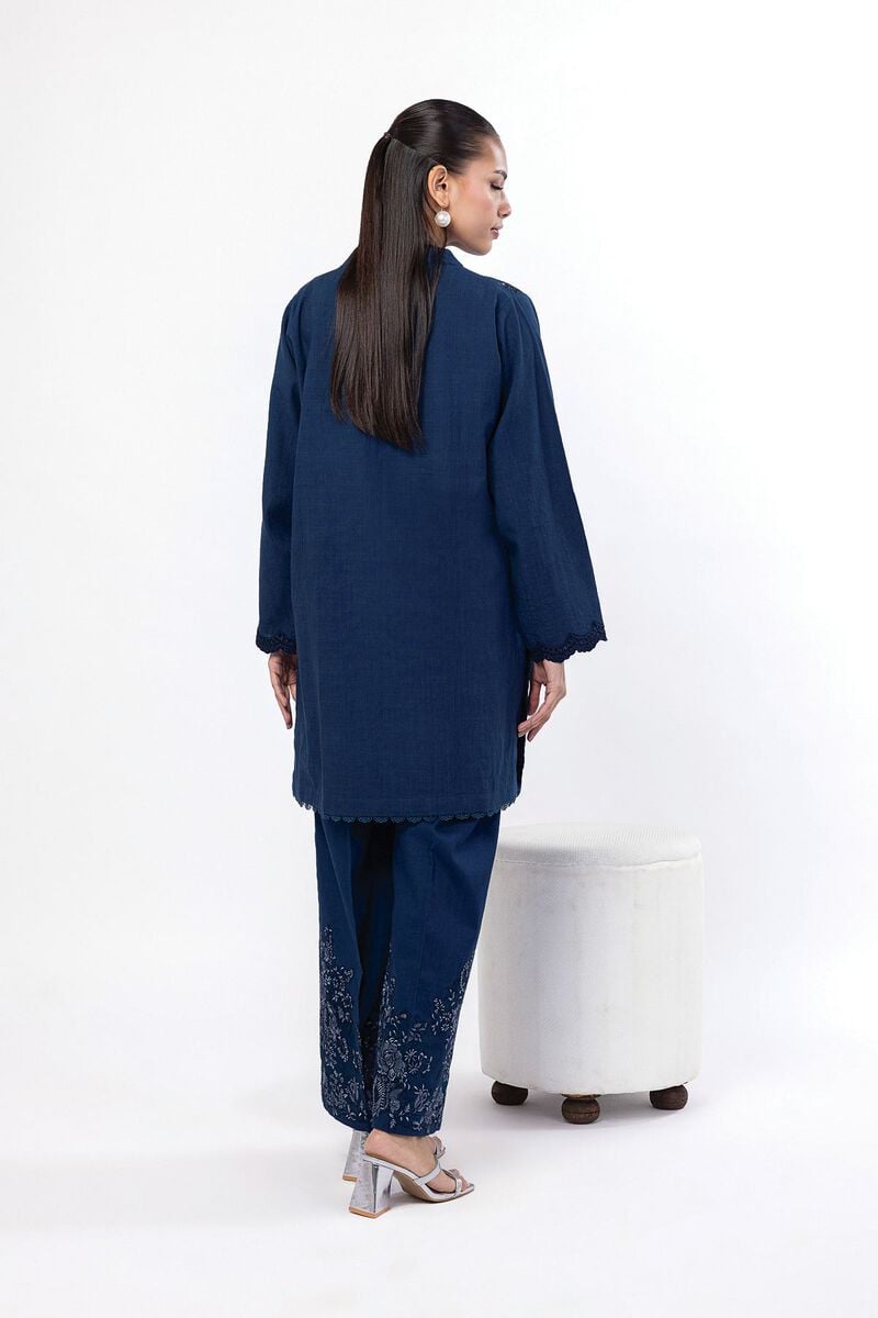 Embroidered | Crosshatch | Tailored 2 Piece | Top and Bottom | USD 45.00