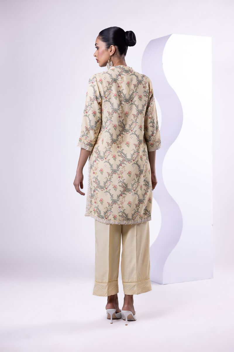 Embroidered | Russian Raw Silk | Kurta | null