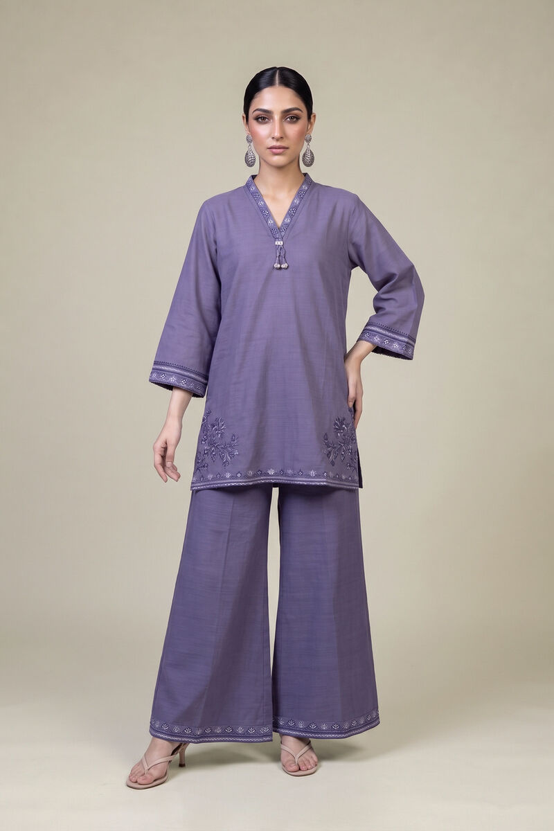Embroidered | Light Khaddar | Solid Khaddar Pants | USD 45.00