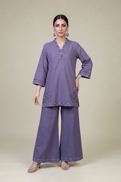 Embroidered | Light Khaddar | Solid Khaddar Pants | USD 45.00