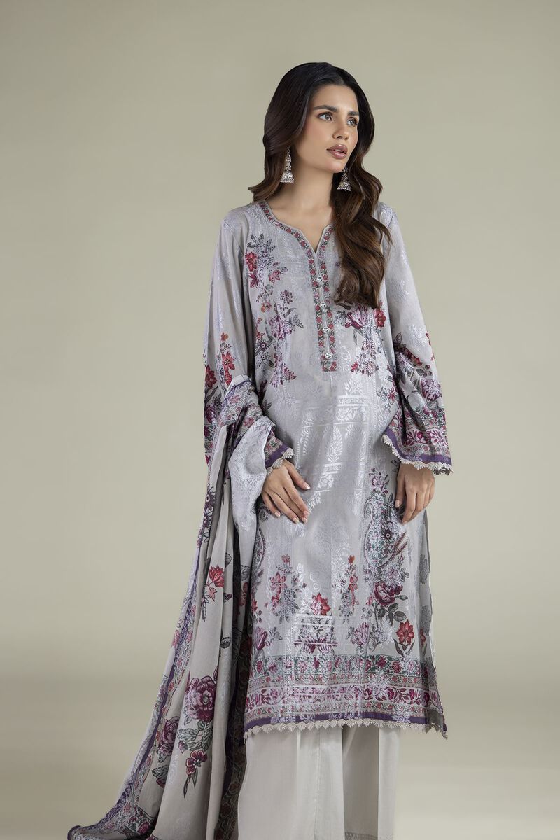 Printed | Jacquard | Tailored 3 Piece | USD 65.00