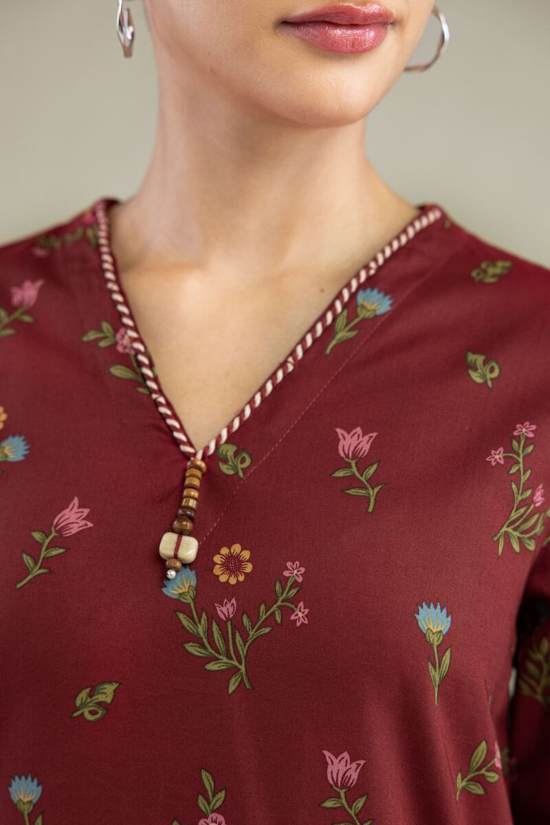 Printed | Cambric | Long Cambric Kurta | USD 35.00