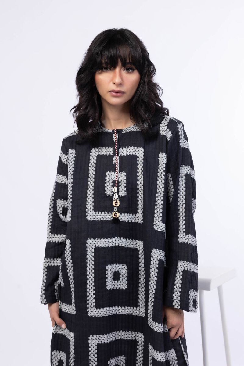 Printed | Double Layer Striped | Kurta | USD 17.50