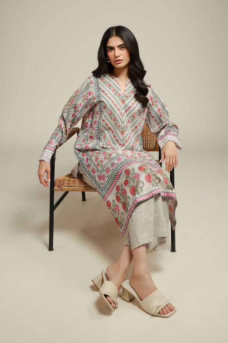 Embroidered | Textured Lawn | 2-Piece Tailored Set | USD 55.00