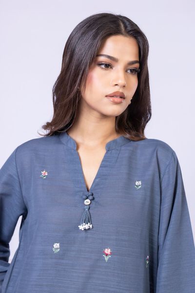Embroidered | Textured Cotton | Kurta | USD 30.00